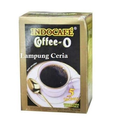 

INDOCAFE COFFEE O 5 SACHET X 18 GR KOPI HITAM