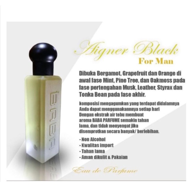 R2-BABA PARFUME AIGNER BLACK