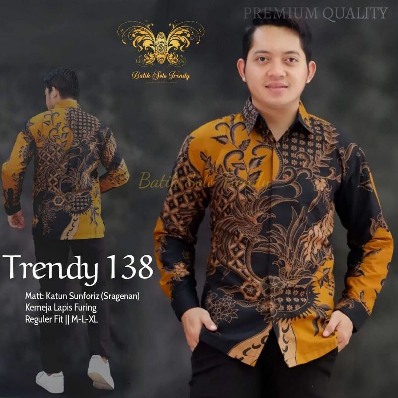 KEMEJA BATIK SOLO TRENDY