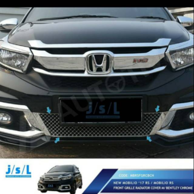 Grill Bentley/ RS front grill radiator new Mobilio 2017 jsl