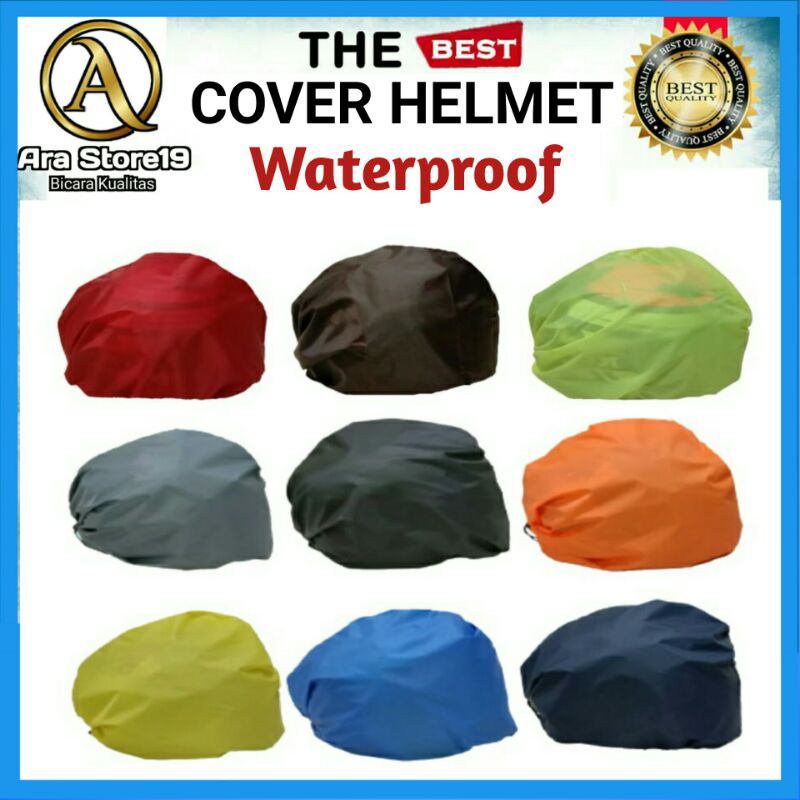 Sarung Helm waterproof Cover Helm Tas Helm UNIVERSAL