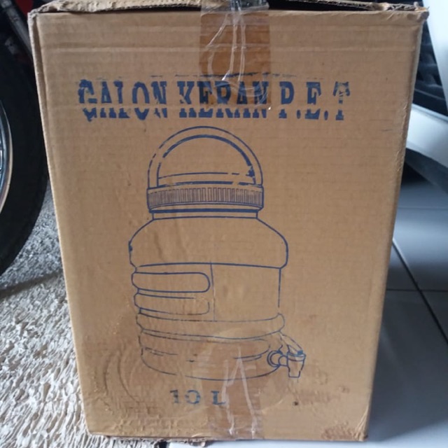 Galon kran pet 10liter