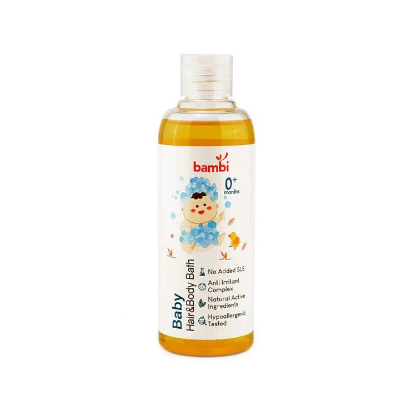 Bambi Baby Hair and Body Bath 200ml