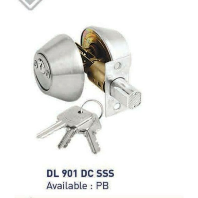 Dead Lock Dekson DL 901 SSS/Kunci Tambahan Pintu DL 901 DC SSS