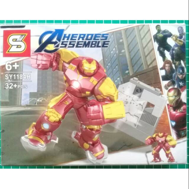 Lego Heroes Assemble HulkBuster (18x14cm)