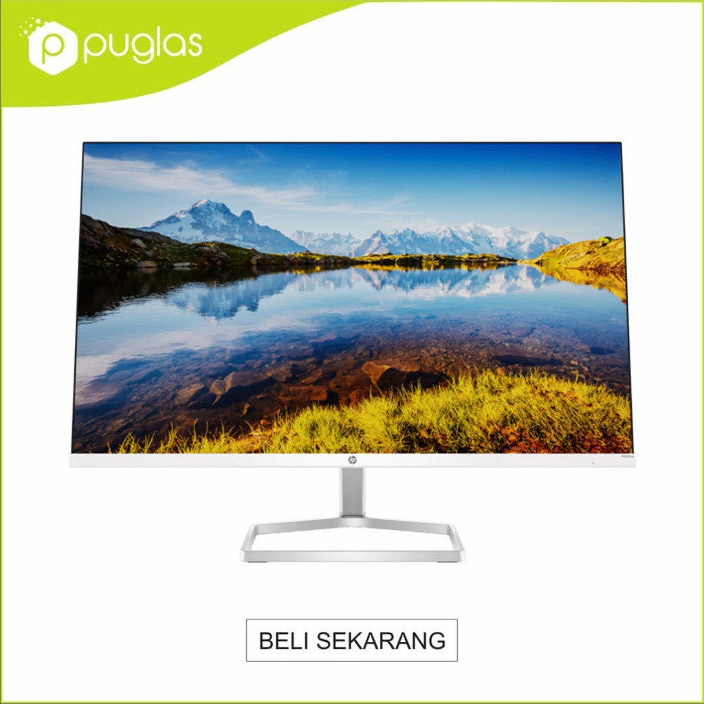 Monitor LED HP M24FWA IPS FHD VGA HDMI With Speaker For PC Komputer Laptop Computer