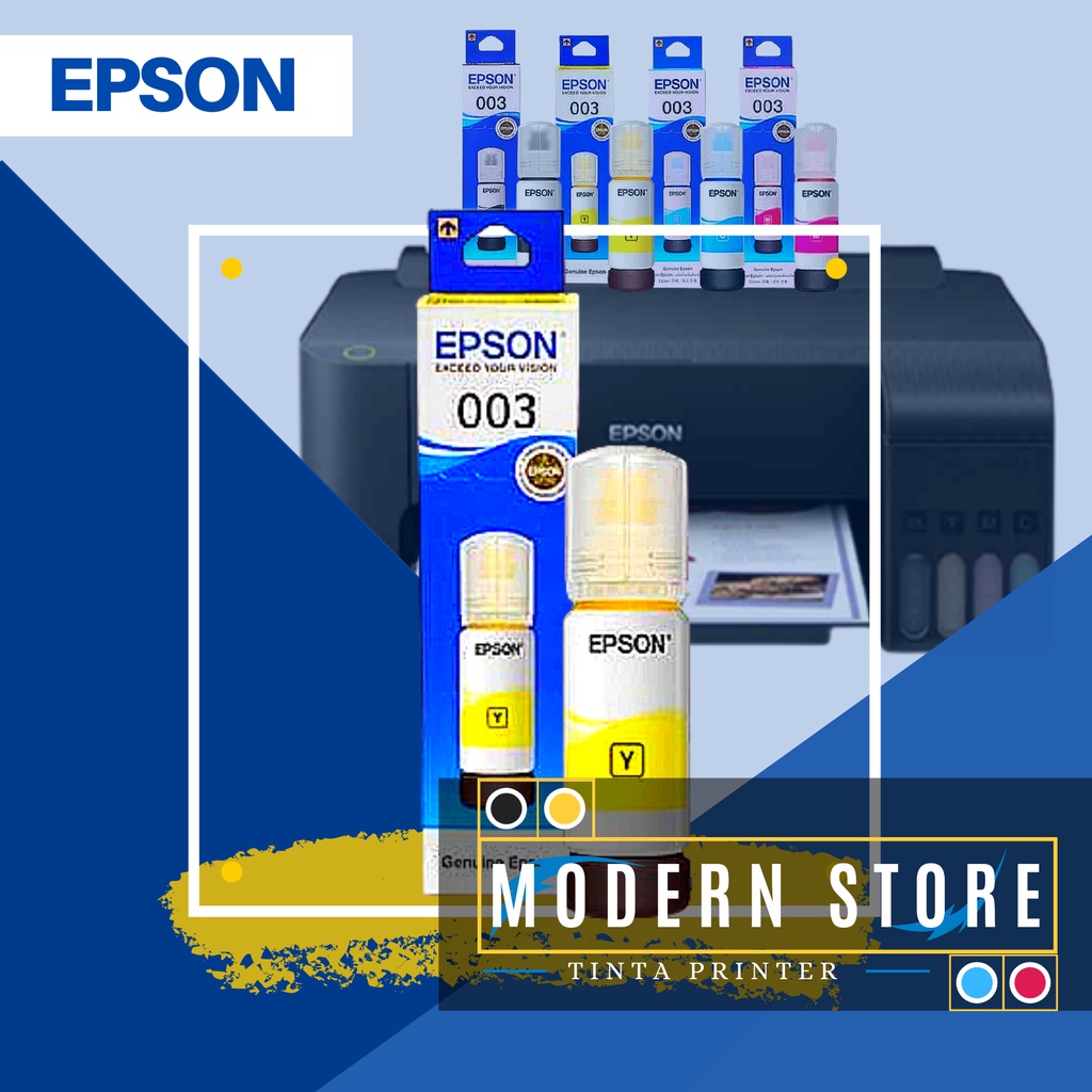 Tinta Epson 003 YELLOW SERIES L3110 L3150 L3100 L1110 L3101 L5190