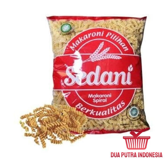 

MAKARONI SPIRAL CAP SEDANI 1 KG- ECERAN