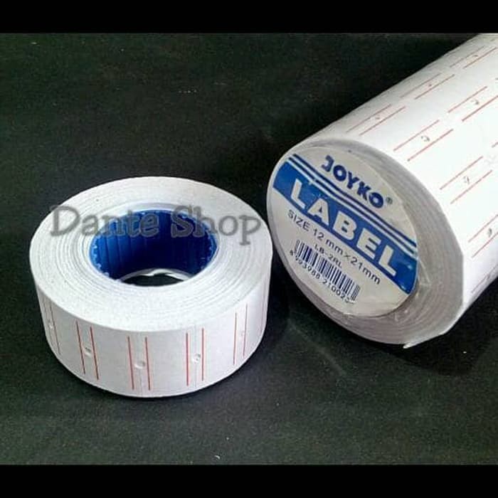 

Jual Kertas Label Harga Joyko 1 Baris ( Price Labeller 5500M ) Murah