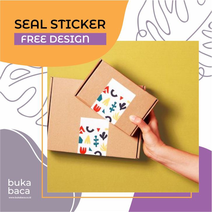 

[BUKABACA] STICKER SEGEL PACKAGING STICKER PACKING STICKER BOX PACKAGING STICKER SEGEL CUSTOM