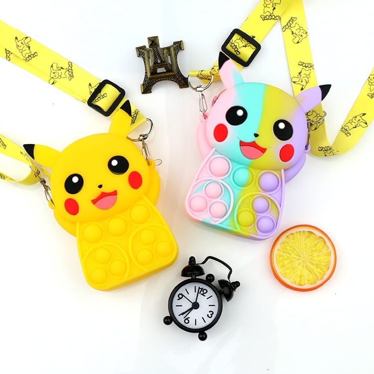 TAS POP IT ANAK JELLY KARAKTER / TAS POP IT ANAK SELEMPANG / TAS POP IT ANAK TERMURAH - PO-22