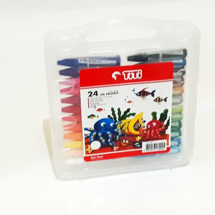 

Crayon / Oil pastel TITI 24 warna