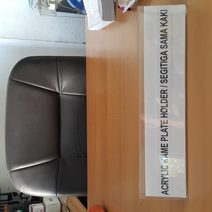 

Acrylic Name Plate Holder (uk. 6,5x30cm)