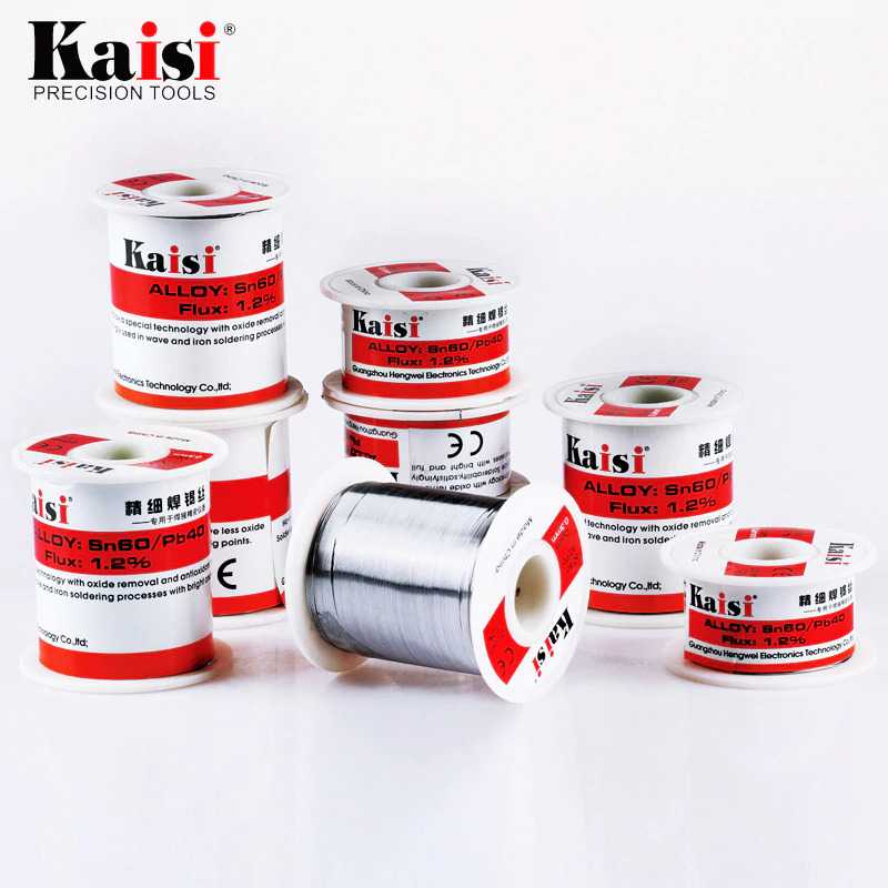 FatihShop Kaisi Kawat Timah Solder Tin Lead Sn60/Pb40 0.3mm 50G