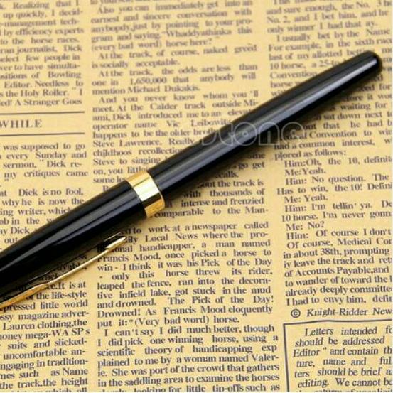 

EXCLUSIVE!Fountain Pen Premium Ekslusif Tinta BAOER 388 model Parker Mewah|KD3