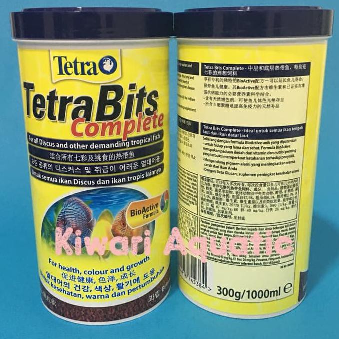 NORTH STORE - Tetra Bits   TetraBits Complete 300g   300 gram   300gr Makanan Discus