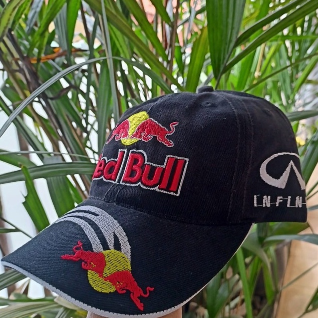 PROMO TOPI BASEBALL RED BULL TOPI RACING TREN REAL PICT (COD)