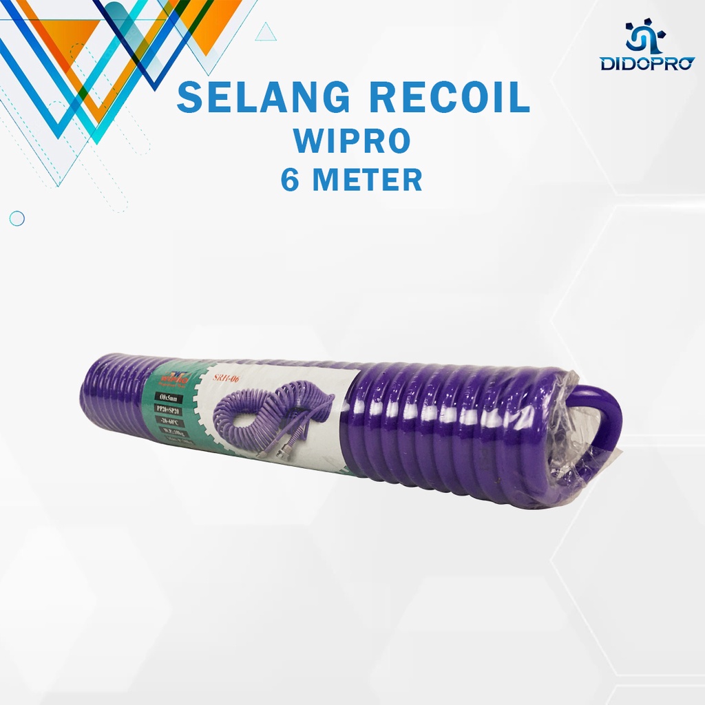 Selang Kompresor / Selang Recoil 6m / Selang Angin 6 meter