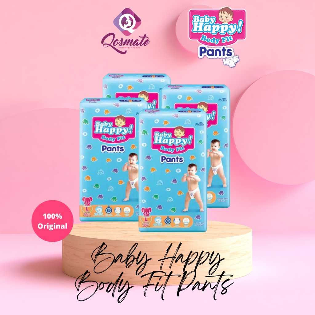 BABY HAPPY Pants Popok Bayi Celana M34,L30,XL26 | POPOK | DIAPER BABY HAPPY | PAMPERS