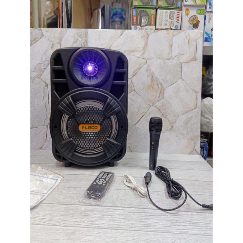 SPEAKER BLUETOOTH FLECO F 804 N + BONUS MIC, BONUS REMOT 8606 955 8604