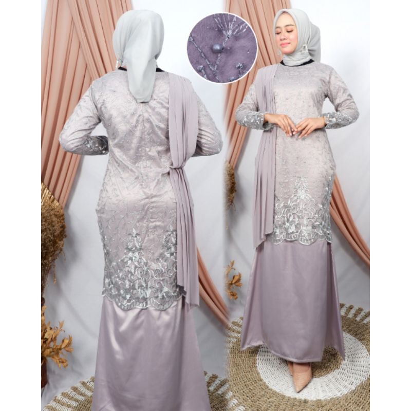 KABAYA ORIGINAL//GAMIS DUYUNG SELENDANG//SERAGAMAN KELUARGA//BAJU PESTA LAMARAN//BAJU LEBARAN//BAJU KONDANGAN//KEBAYA WISUDA//KEBAYA MODERN//KEBAYA ORIGINAL//BY DJM//MDHBROTHER