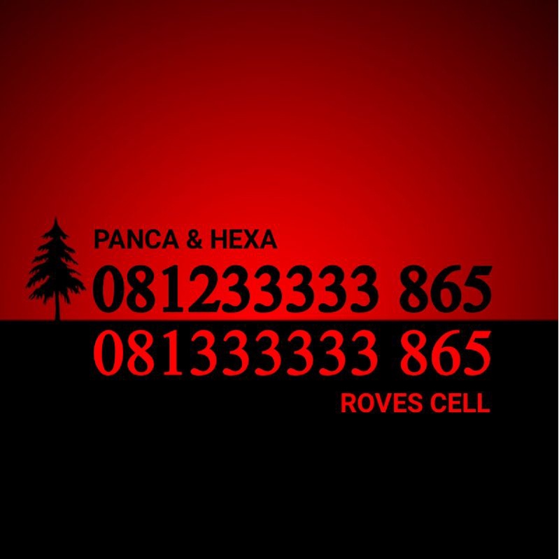 NOMOR CANTIK TELKOMSEL 4G LTE SERI PANCA7 HEXA 333333  BUKAN TRIPLE, KWARTET, SAPTA, OKTA 33333 865