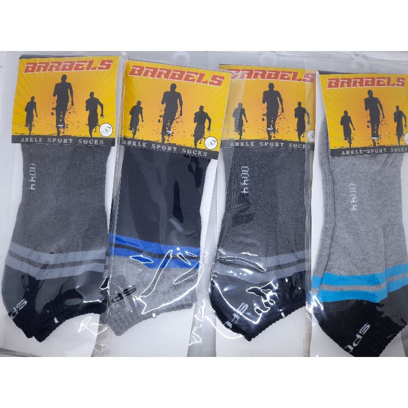 Barbels Ankle Sock - Kaos Kaki Semata Kaki - Sport Sock - kaos kaki Olah Raga Pria