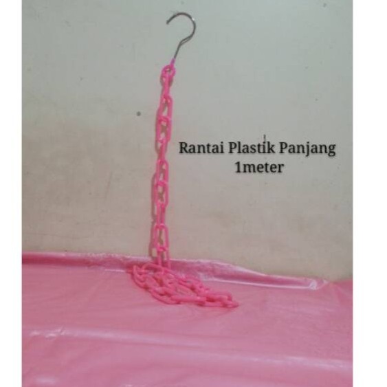 Gantungan  Baju  Rantai  Plastik