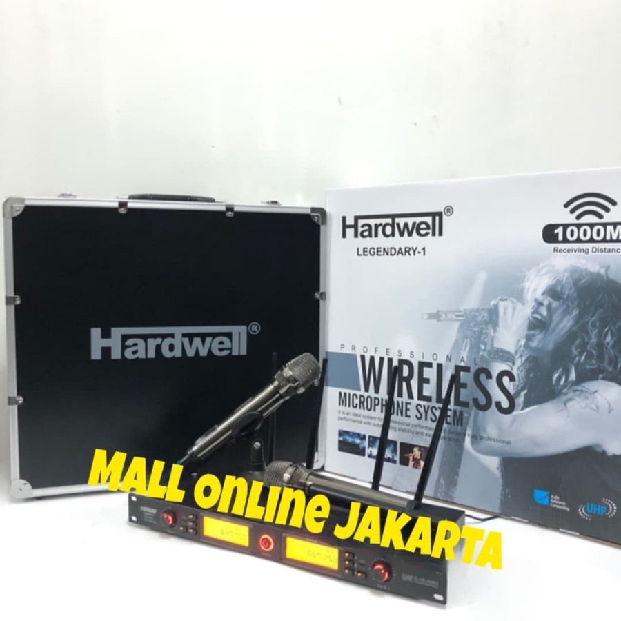 Mic Wireless Hardwell Legendary 1 Microphone Legendary1 Original