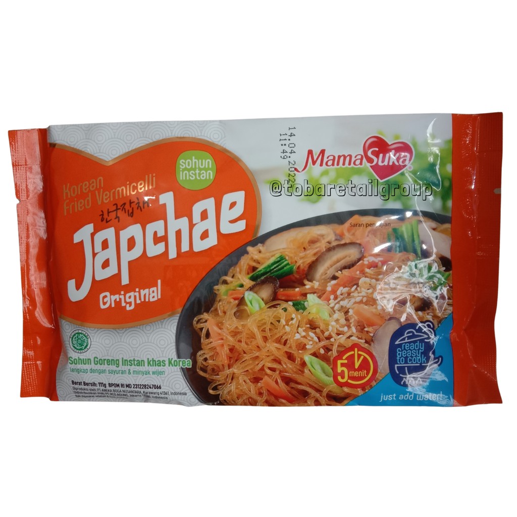 

Mamasuka Japchae Original 111 gr