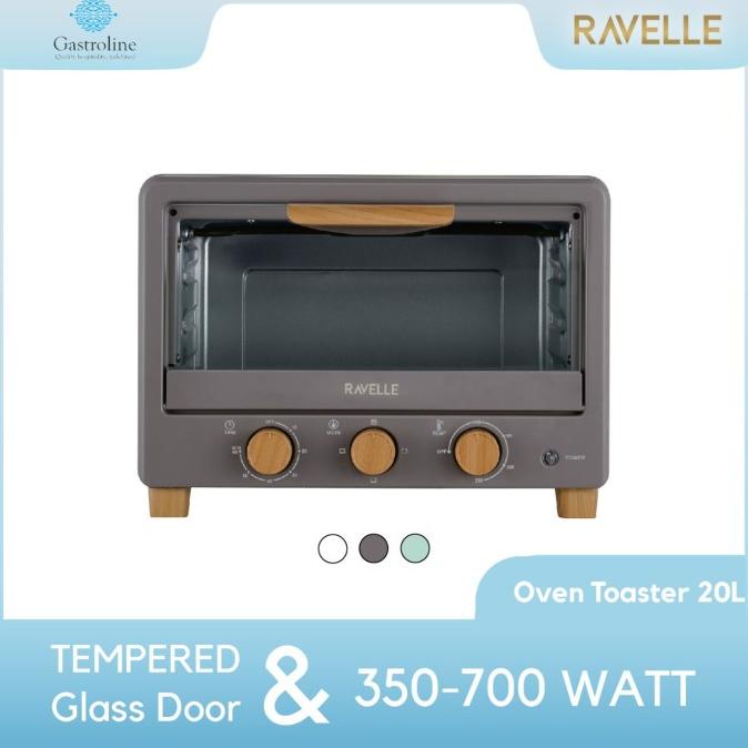 Ravelle Roasty Electric Oven Microwave Low Watt - Penghangat Makanan