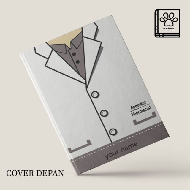 

Buku dokter custom, A5, 100 lembar