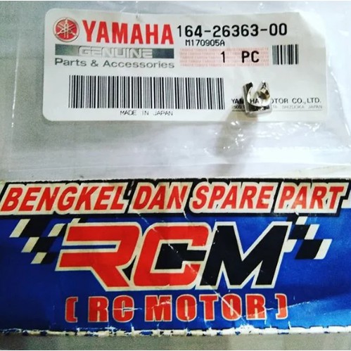164-26363-00 Nepel kopling end kabel rx king rxking rxk Ori Original Yamaha Ygp Asli