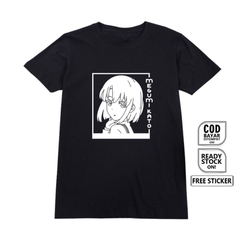 KAOS WAIFU ANIME MANGA MEGUMI KATO SAENAI HEROINE NO SODATEKATA TOMOYA AKI BAJU JEPANG JAPAN CULTURE
