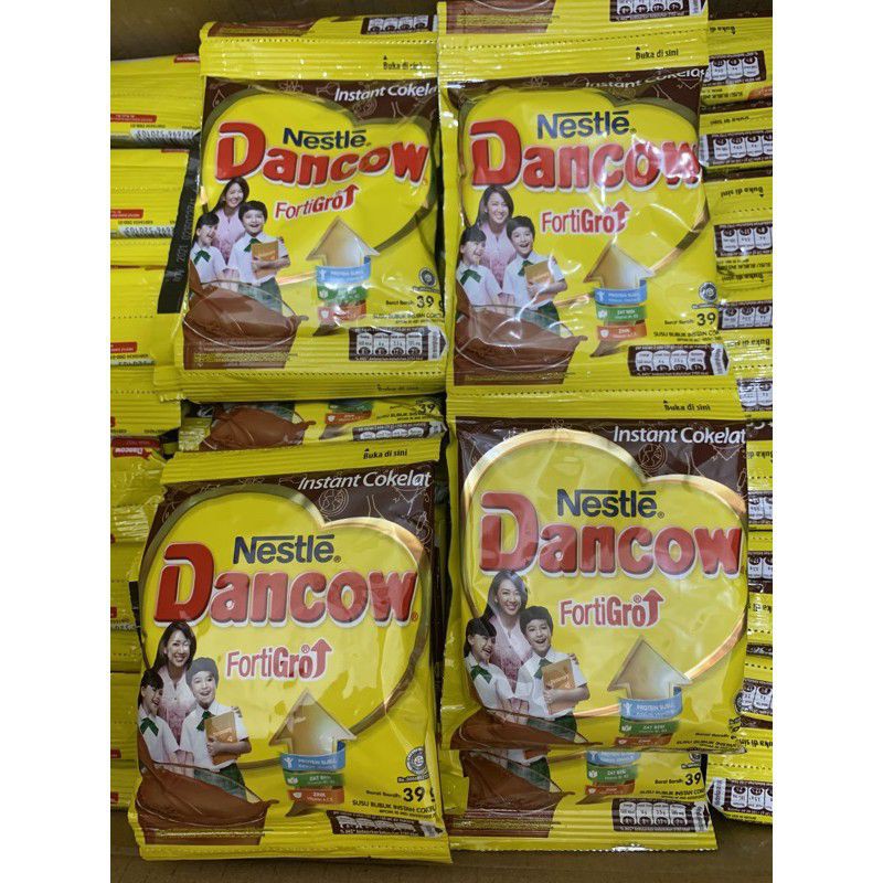 

Susu Dancow Fortigro Sachet COKLAT @39gr