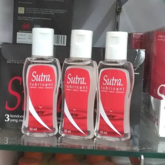 [KEMASAN BARU] Sutra Lubricant Pelicin Dan Pelumas ukuran 30,ml,50ml,120ml