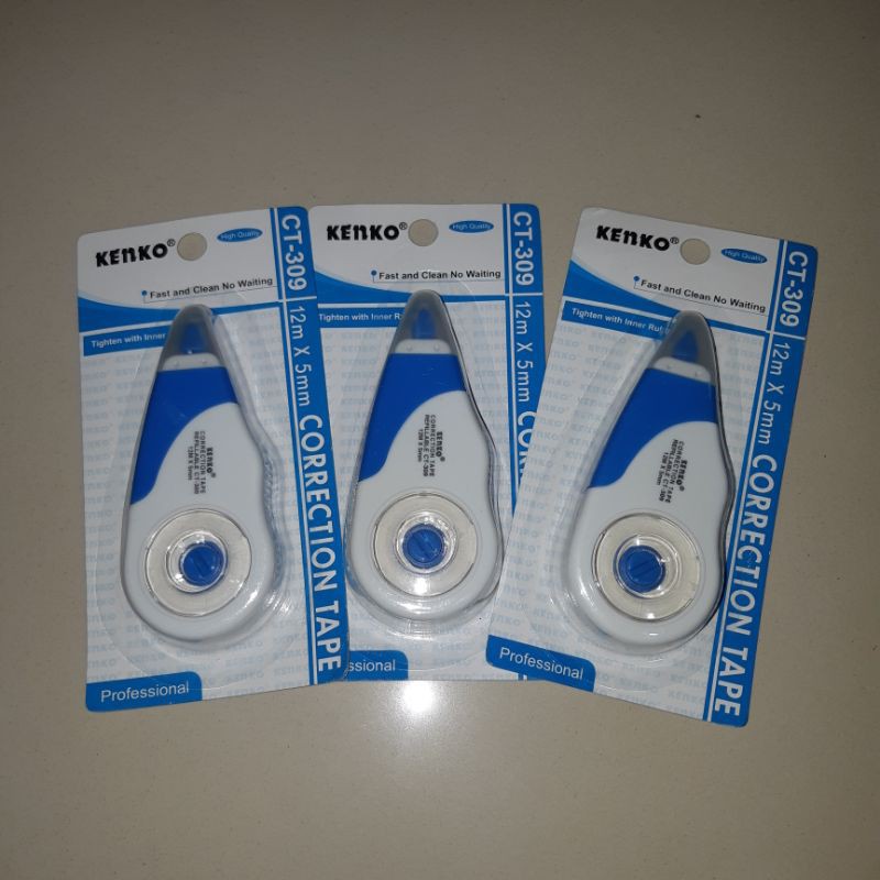 

Kenko Correction Tape CT-309 Tipe Ex Kertas Kenko CT 309