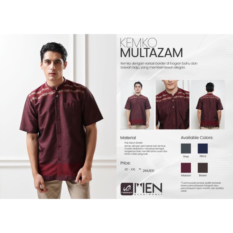 Kemko Multazam - Kemko Rabbani/Koko Rabbani/Kemeja Koko Rabbani