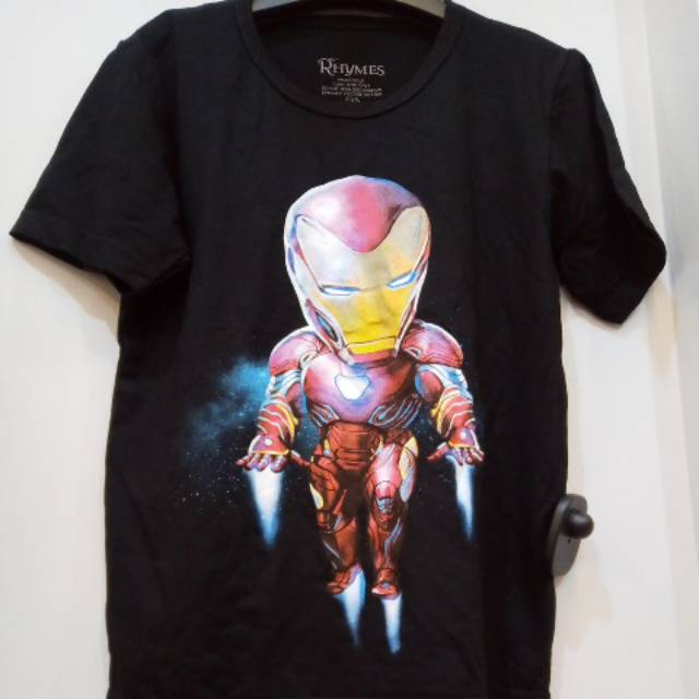 Kaos anak cowok Rhymes iron man