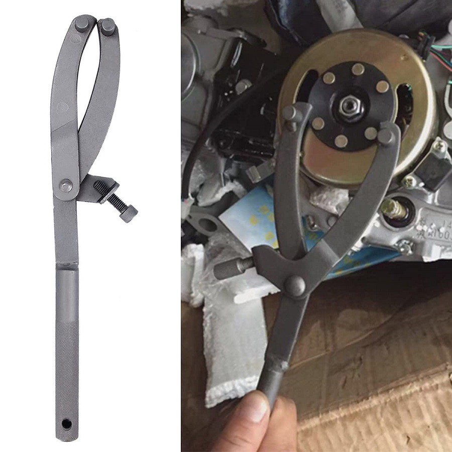 Treker CVT Belt Kunci Tahanan Kopling Motor Matic Flywheel Pliers Coupling Nut Spanner Bahanan Y-Treker CVT Y