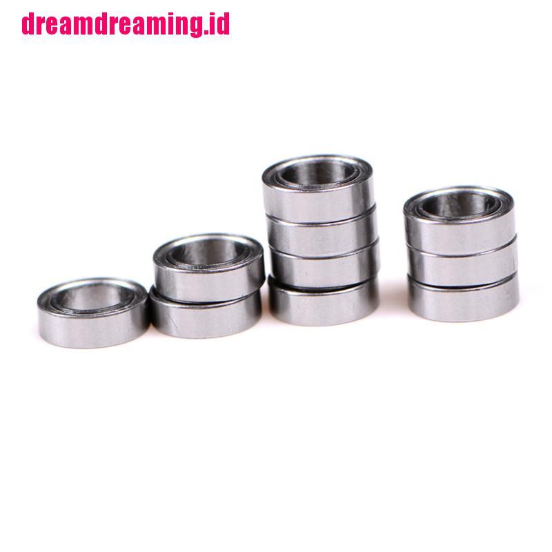 4pcs ball bearing 675ZZ MR85ZZ 5x8 X 2.5 5x8 X 2.5mm Bahan metal MR85Z