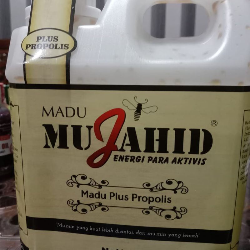 

madu plus propolis merk Mujahid