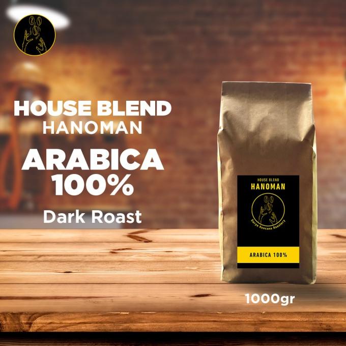 

HOUSE BLEND KOPI SUSU Full Arabica Komersil 1000 GRAM