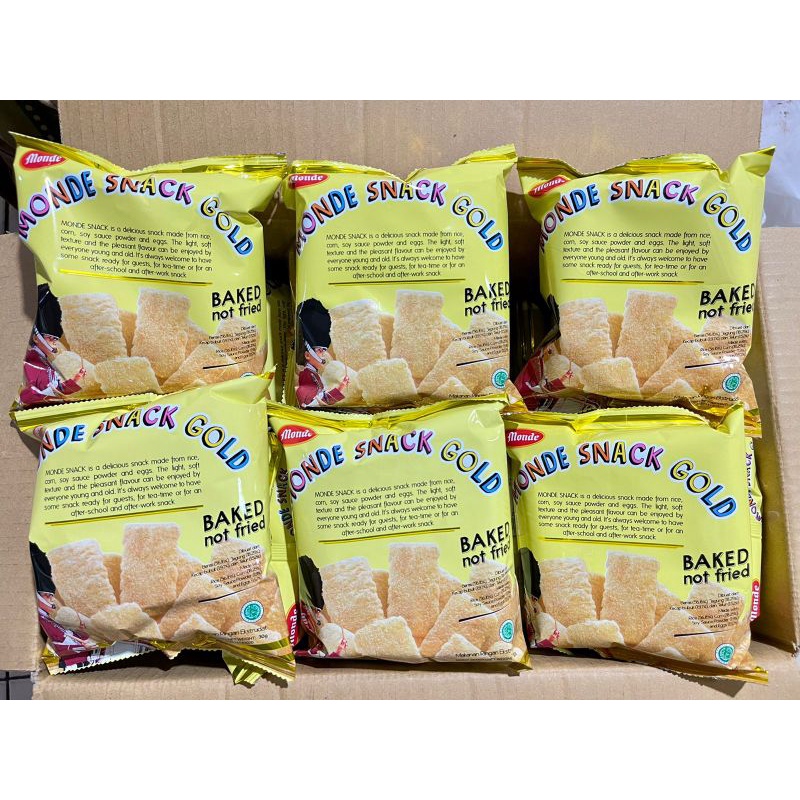 

Monde Snack Gold 30gr