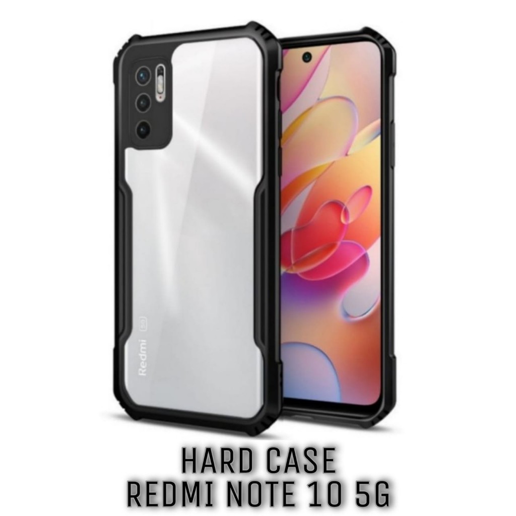Case REDMI NOTE 10 5G Hard Case Fusion Shockproof Armor Transparant