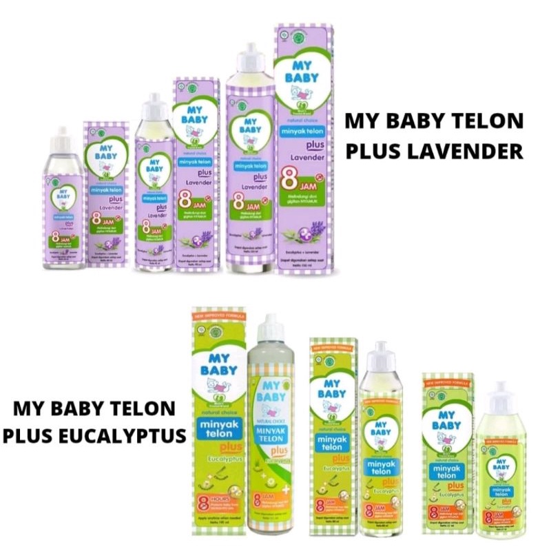 telon My baby 145ml 150 60 85ml minyak telon anti nyamuk/My Baby Minyak Telon lavender/30ml/60ml/90ml/150ml