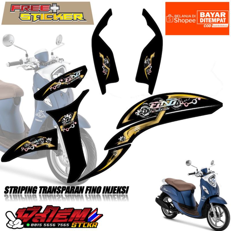 Striping Fino Injeksi - Fino Grande Transparan Hologram