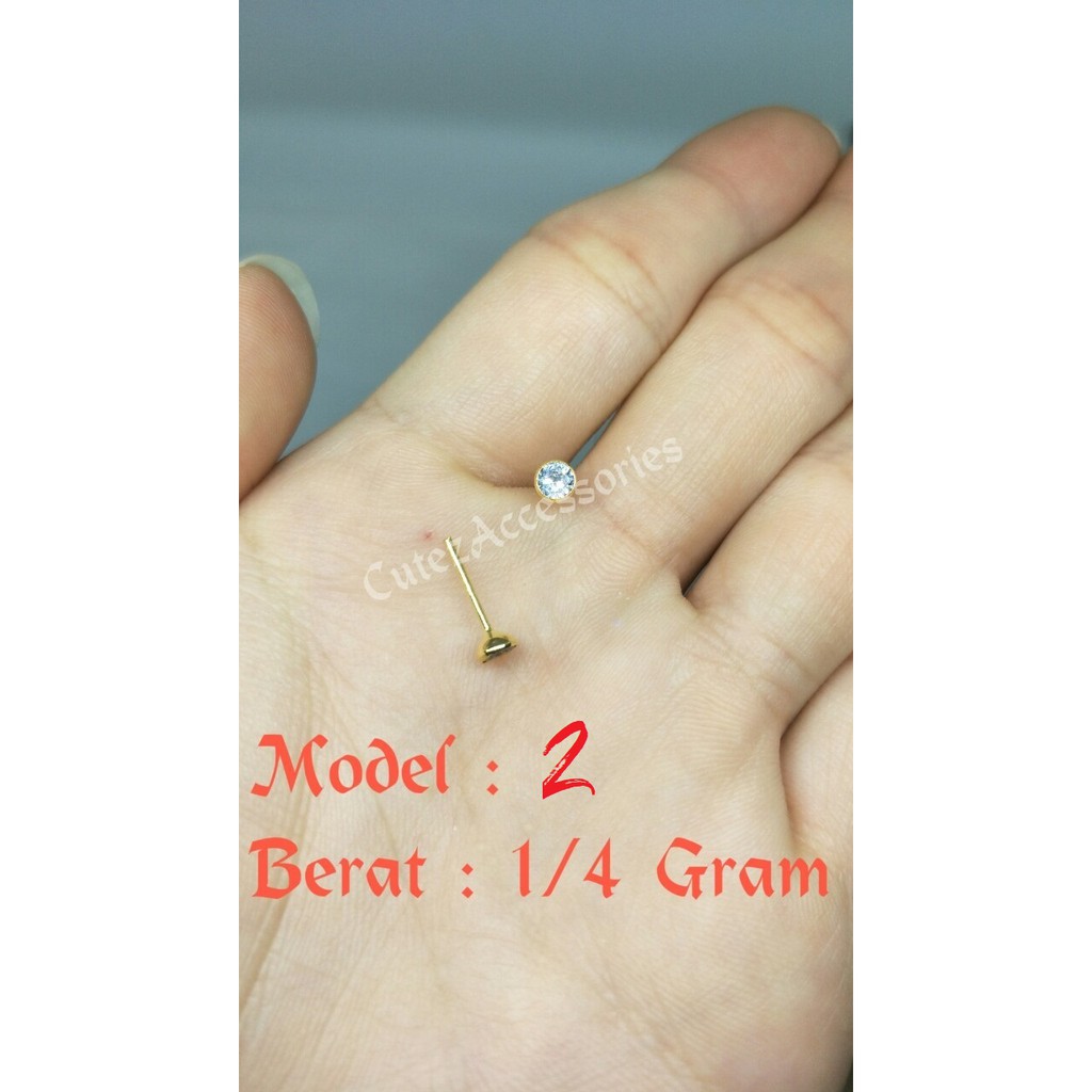 Anting Bayi Emas Muda