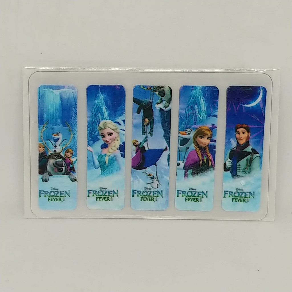 

Sticky notes plastik, pembatas buku, memo, notes, pos it - Motif Frozen