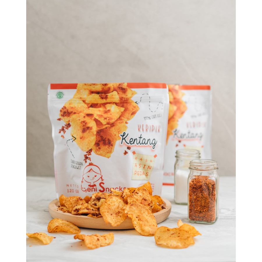 

New Packaging - Keripik Kentang Asin Pedas